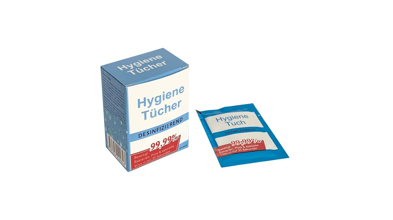 Hygiene-Feuchttuch 10er Pack